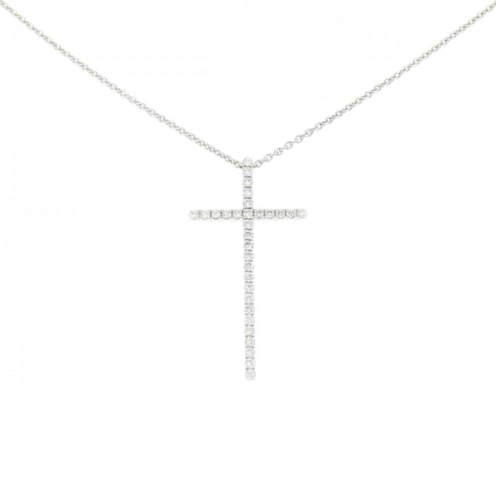 Tiffany Metro Cross Large Necklace